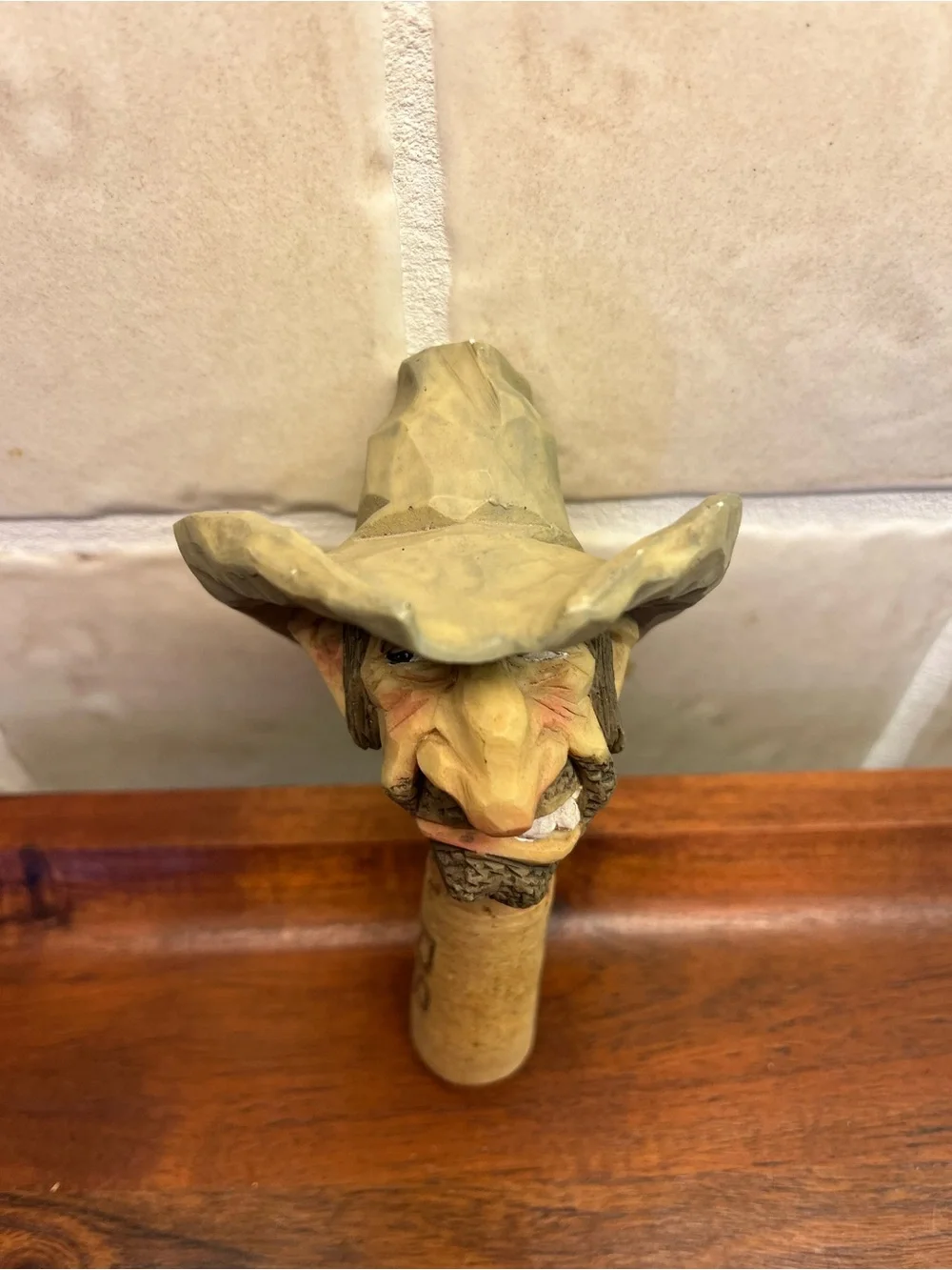 Vtg 1990s Bottle Stopper Chris Hammack Spit n Whittle collection Rot Gut Rodney